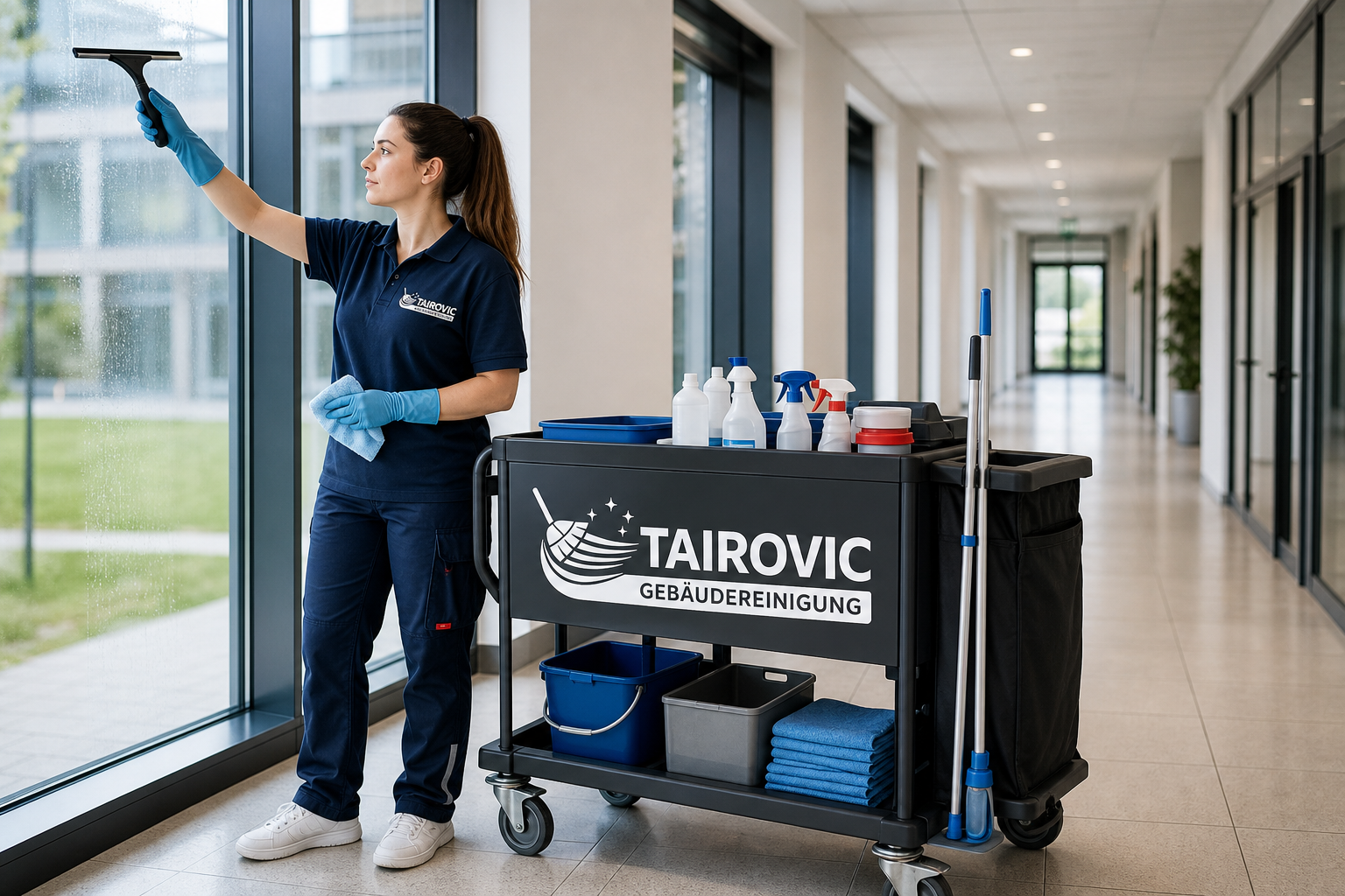 Treppenhausreinigung in Neuwied durch Tairovic Gebäudeservice