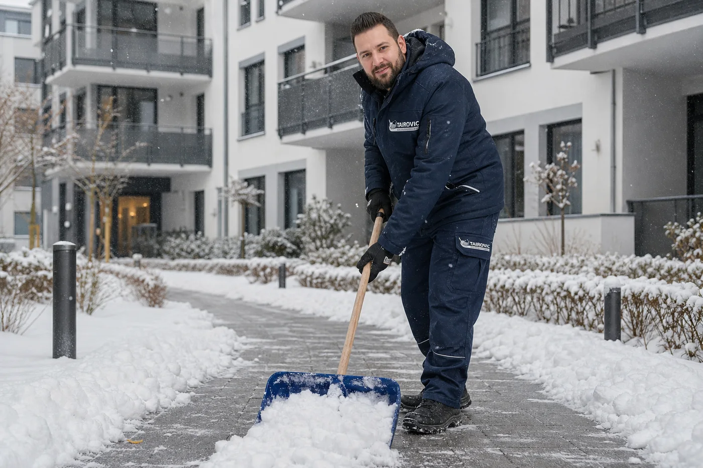 Professioneller Winterdienst in Neuwied — Schneeräumung